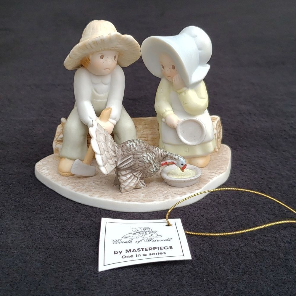 Vintage 1997 Circle of Friends by Masterpiece for Homco Porcelain Figurine #1117